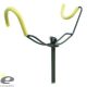 Bottle holder with curved piercing Dp-50