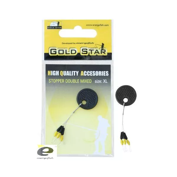 Stopper Kamasaki Double Black/Yellow M