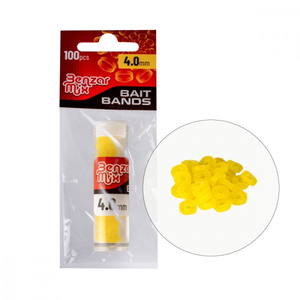 BENZÁR BAIT RUBBER 2.5MM 100PCS/CS - Pellet ring