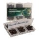 Et Rubber Bead Set 6 Types Hard+Soft Black