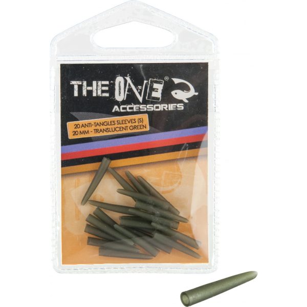 The One Silicone Sleeve 20Mm Transparent Green 20Pcs