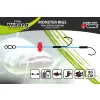 Wizard Monster Surface Livebait Double Mono Rig 7/0+9/0 Classic 80cm Double Hook Monofilament Rig