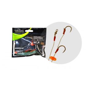   Wizard Monster Surface Livebait Double Braided Rig 9/0+11/0 Round Catfish Rig