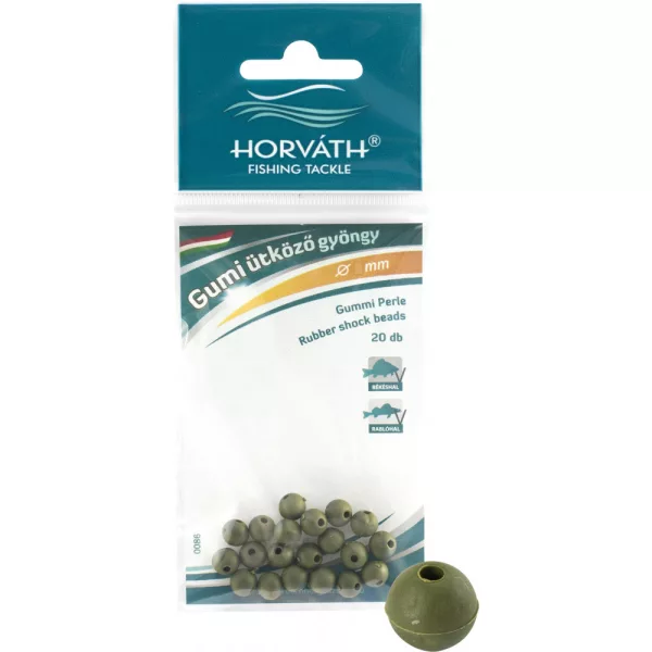 Rubber Stopper Bead 5Mm (20Pcs) Kt0084