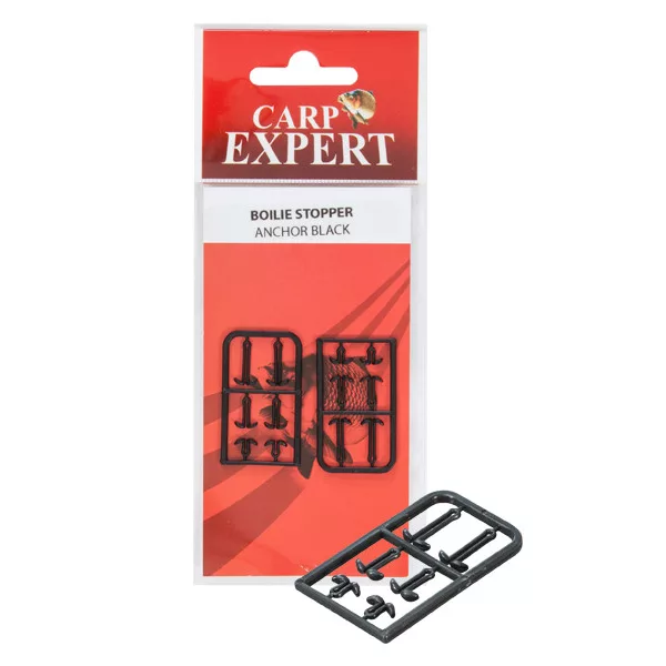 Cxp Boilie Stopper Anchor Shaped Black