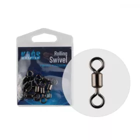 Koós Rolling Swivel 3/0 8PCS/BAG - Swivel snap