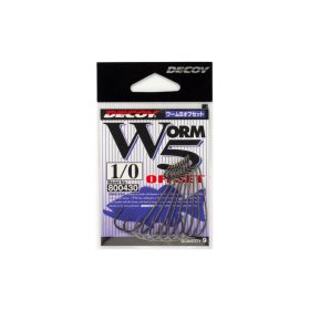Decoy Worm 5 4 Offset Hook 9pcs
