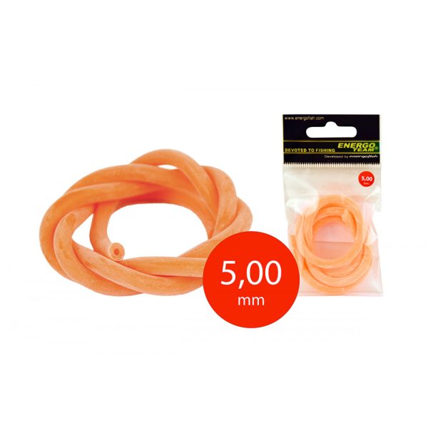 Catapult Elastic Packed 4.00X2.00Mm Fluo Green 60Cm