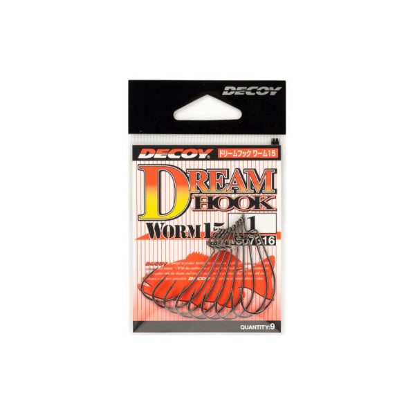 Decoy Worm 15 Dream Hook 6 Offset Hook 9db