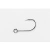 Decoy 27 Pluggin Single #1/0 Eyed Barbed Single Hook for Predator Fish 8pcs
