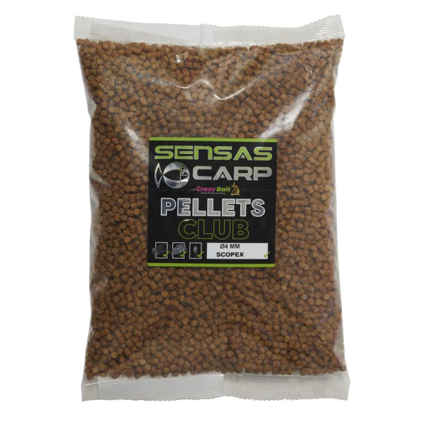 Sensas Scopex Club Pellets Feeding pellets 4mm 10kg