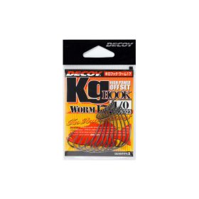 Decoy Worm 17 KG 3/0 Offset Hook 7pcs