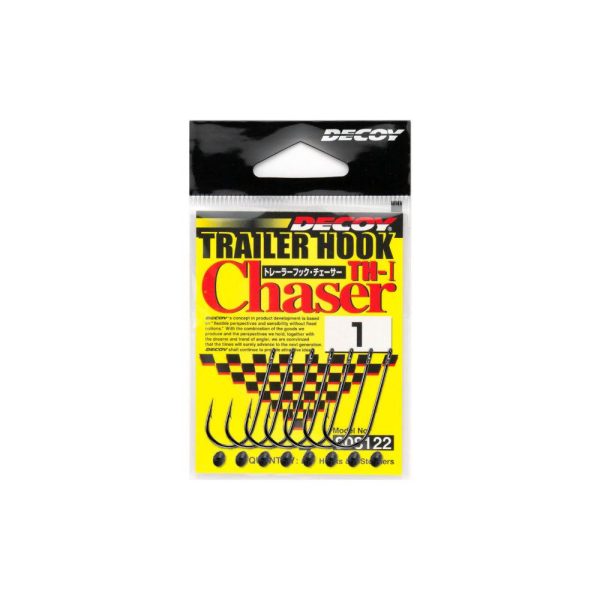 Decoy TH-1 Hook Chaser #2 Trailer Hook 5pcs