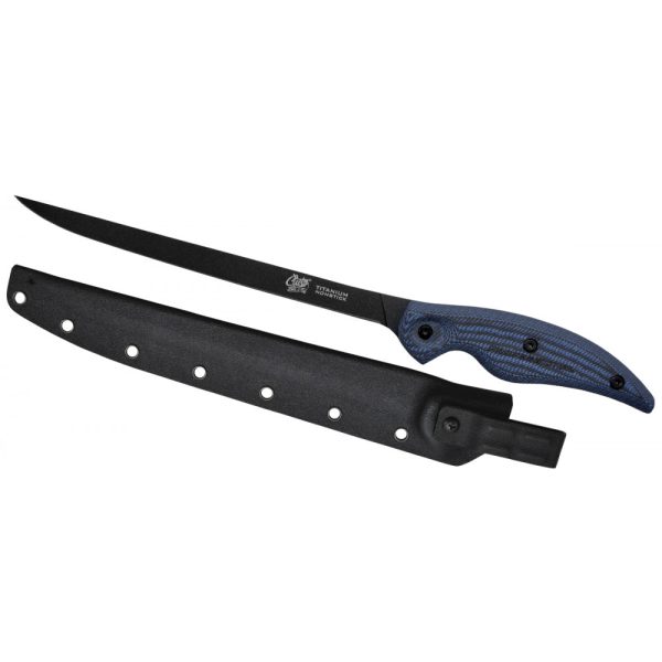 Cuda Professional Knives With Micarta - 9 Filet