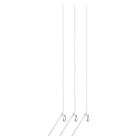 Nevis Anti-tangle Tube 30cm White 3pcs (3452-1)