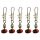 Nevis Feeder Sliding Carabiner 31 mm 5pcs