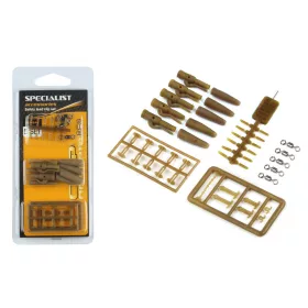 Carp Academy Safety Lead Clip Set Brown