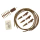 Carp Academy Complete End Tackle - on Soft Tube Brown 3pcs