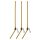 Nevis Anti-Slip Tube 15cm Brown 3dpcs