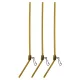 Nevis Anti-Tangle Tube 15cm Brown 3pcs