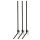 Anti-skid tube black 15cm 3dpcs/cs.