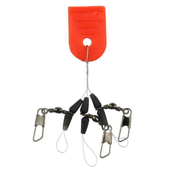 Nevis Swivel Clip with Rubber Stopper M 3 pcs
