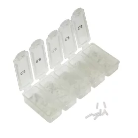 Nevis Silicone Tube Set 6 Sizes 240pcs