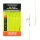 Nevis Feeder leader with bait spike Black 8 5pcs/pack Eyed Barbless Feeder hook