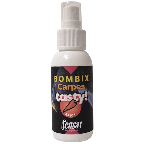 Sensas Bombix Carp Tasty Spicy Liquid Attractor 75ml