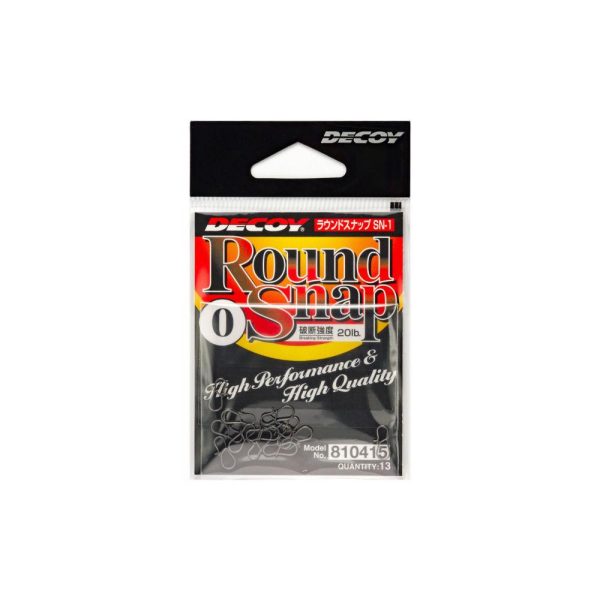 Decoy SN-1 Duolock Round Snap 0 20lb Snap 13pcs