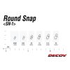 Decoy SN-1 Duolock Round Snap 0 20lb Snap 13pcs