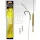 Carp Academy Basic Super Rig Black 2 2pcs/pack Eyed Barbed Boilie hook