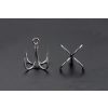 Decoy Quattro X-S21 #2 Eyed Barbed Four-pronged Hook 6pcs