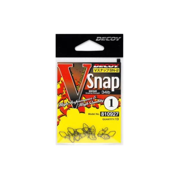 Decoy SN-2 V Snap 3 45lb Snap 12pcs