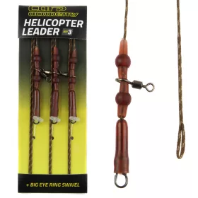   Carp Academy Complete Terminal Tackle with Lead Core Line, Swivel and Lead Clip 75cm 35lb 3pcs