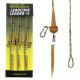 Carp Academy Pre-Tied Leadcore Rig Run Rig with Lead Clip Mounted 3pcs