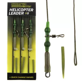   Carp Academy Complete Terminal Tackle with Lead Core Line, Quick Release Clip and Lead Clip 75cm 35lb 3pcs
