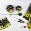Carp Academy Complete Rig on Lead Line with Quick Release and Lead Clip 75cm 35lb 3pcs