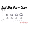 Decoy R-5 Heavy Class Silver 11 300lb Split Ring 8pcs