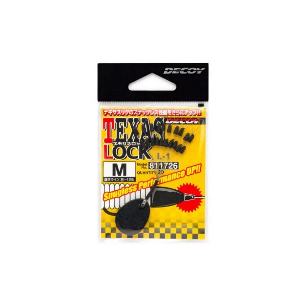 Decoy L-1 Texas Lock L 8-12lb Stopper 20pcs