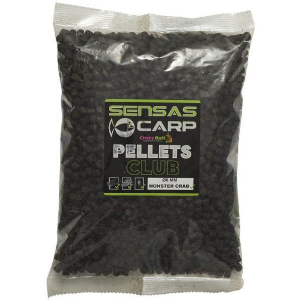 Sensas Monster Crab Club Pellets 8mm Feeding pellets 10kg