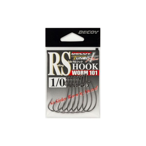 Decoy Worm 101 RS 1/0 Offset Hook 8pcs