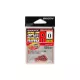 Decoy R-2 Light Class Red 0 15lb Split Ring 20pcs
