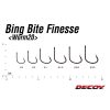 Decoy Worm 20 Big Bait Finesse 1/0 Eyed Barbed Single Predatory Fish Hook 9pcs