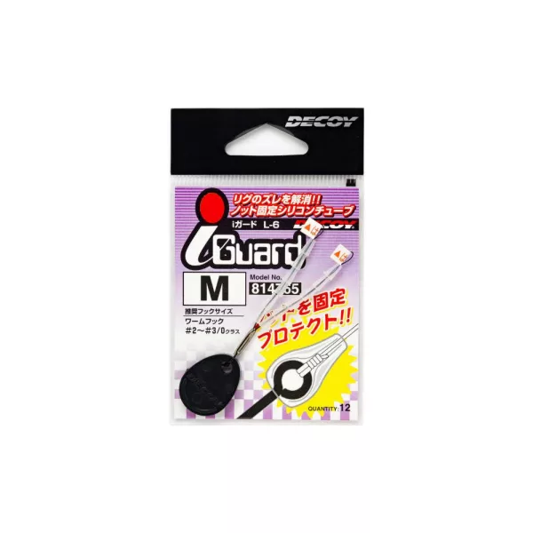 Decoy L-6 I-Guard L Clear Knot Protect Stopper 12pcs