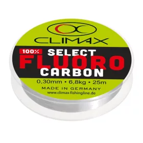   Climax Select Fluorocarbon 25m 0,16mm 2,4kg Fluorocarbon Leader Line