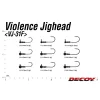 Decoy VJ-31F Violence Jighead #2 1.8gr Jig Head 5pcs