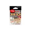 Decoy Worm 117 HD 1/0 Offset Hook with Swivel 5pcs