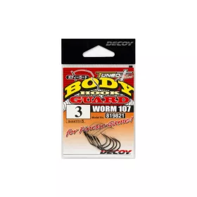 Decoy Worm 107 Body Guard 4 Weedless Hook 5pcs