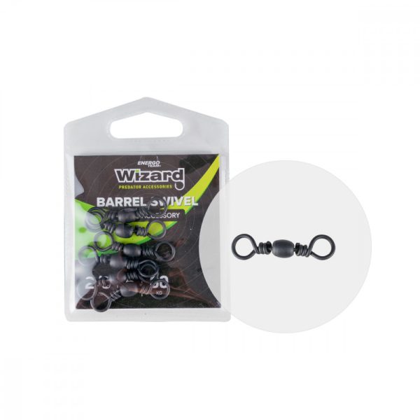 WIZARD CATFISH BARREL SPIN 6/0 3DB/CSOMAG - Swivel clamp